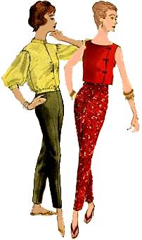 LISA BYRD THOMAS  Hip Fashion Stylist 50s Fashion Inspiration  Capri  Pants