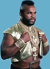 Mr. T. as BA