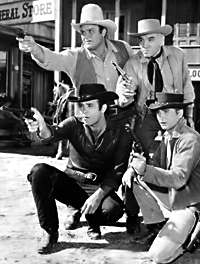 Bonanza - Michale Landon, Dan Blocker