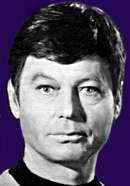 Deforest Kelley in Star Trek