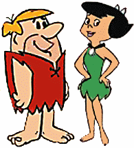 Flintstones- Barney Rubble - Betty Rubble