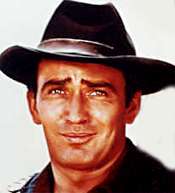 James Drury as the Virginian