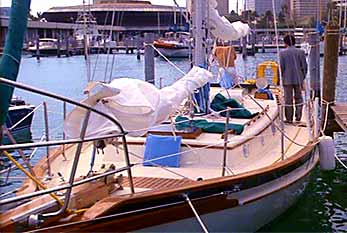 Miami Vice Sailboat