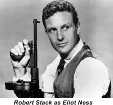 Robert Stack as Eliot Ness